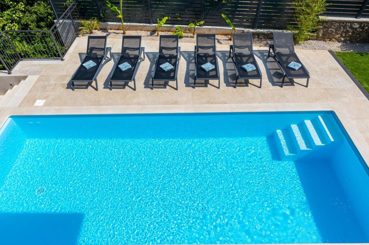 Villa Pafran With Heated Pool Krk Krk Town Exterior foto