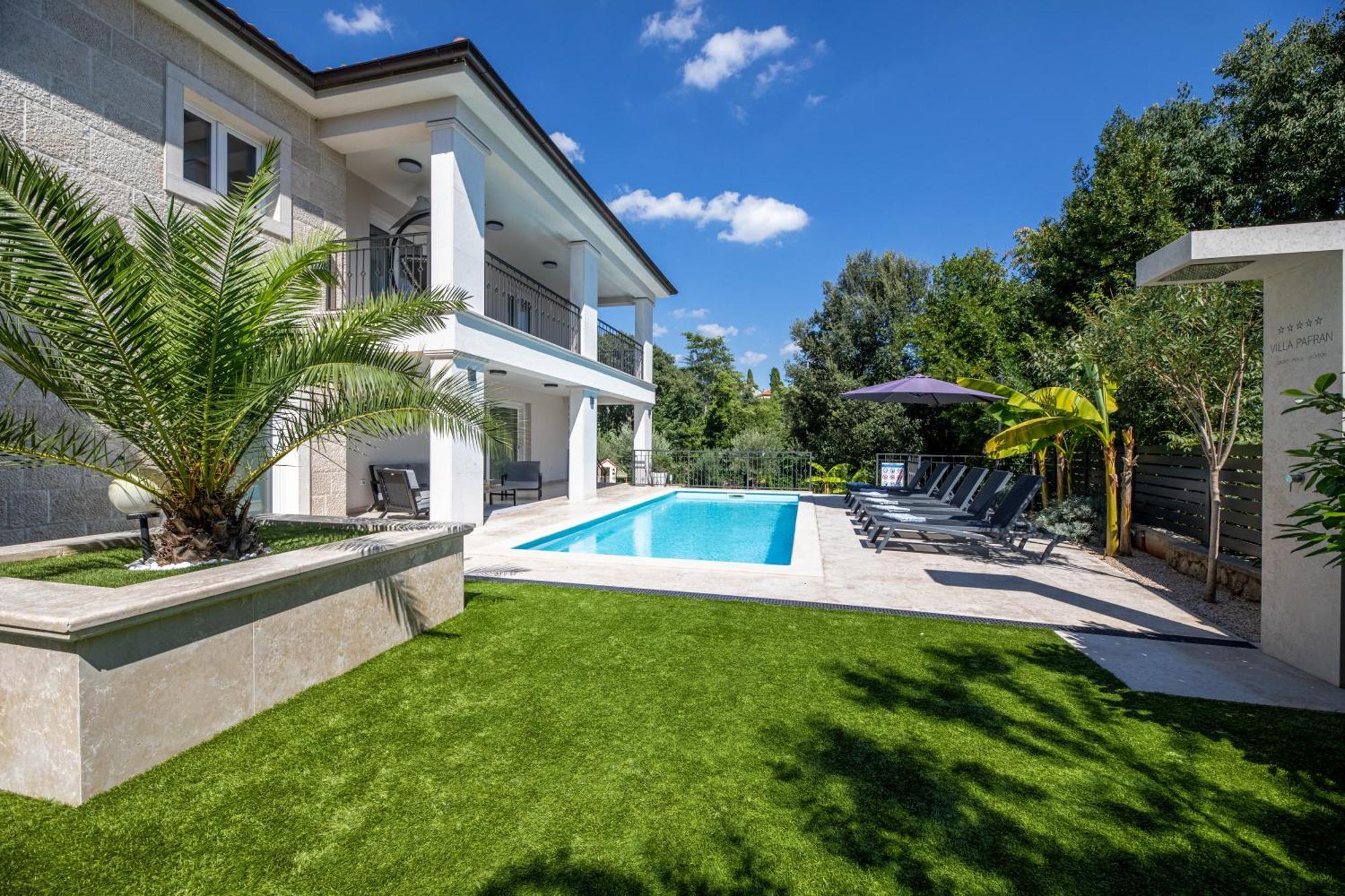 Villa Pafran With Heated Pool Krk Krk Town Exterior foto